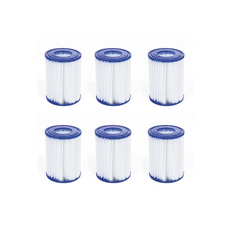 Filtro A Cartuccia Tipo Ii Bestway Per Pompe A Filtro 2.006l 6 Pezzi