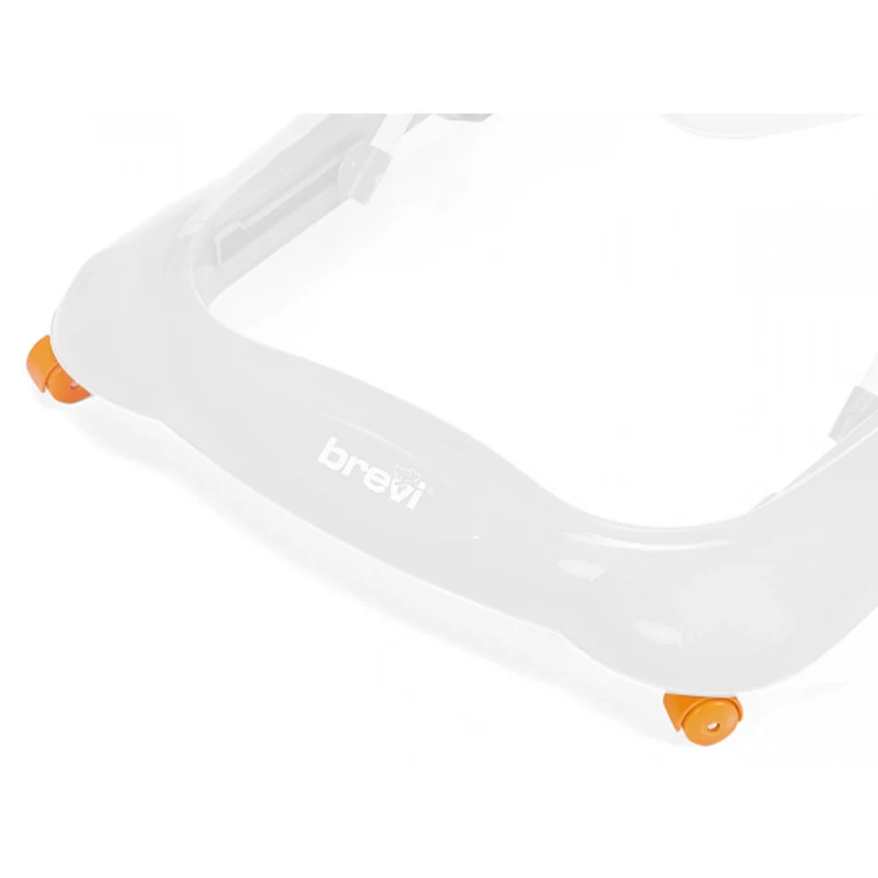 Set Ruote Brevi Per Girello Skylab Arancione