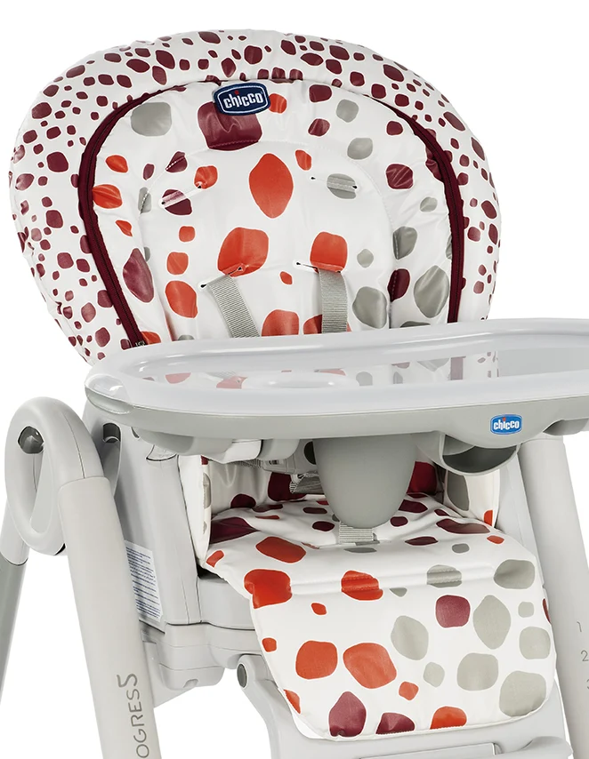 Fodera Seggiolone Chicco Polly Progres 5 Cherry