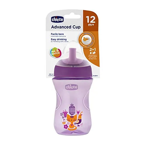 Chicco Tazza Advanced 12m+, Rosa/Viola