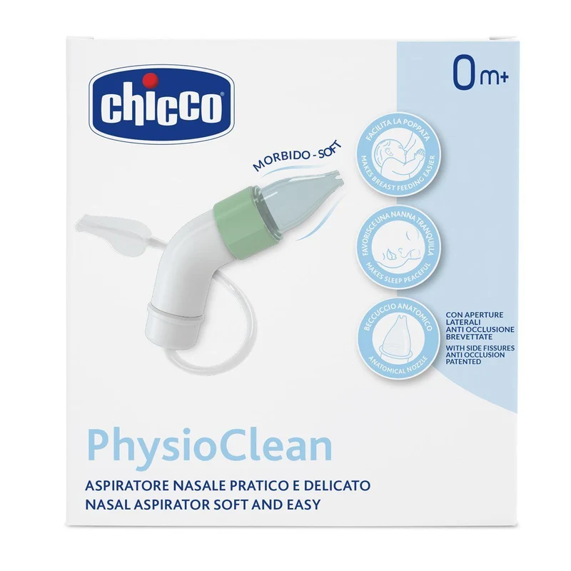 Chicco Set Igiene - Physioclean Kit Aspiratore Nasale
