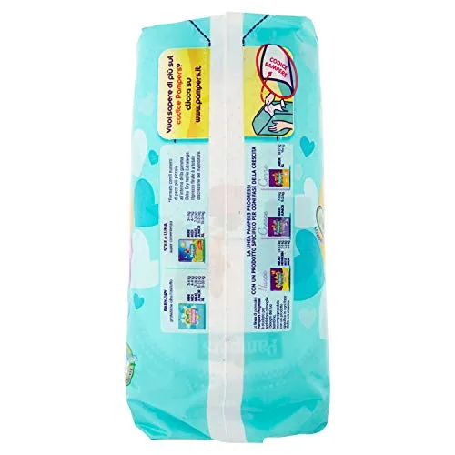 Pannolini Pampers Baby Dry Taglia Extralarge 6, (15-30 Kg) Confezione Da 14 Pz