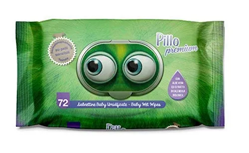 Salviettine Pillo Premium Con Tappo Salvafreschezza 72 Pz
