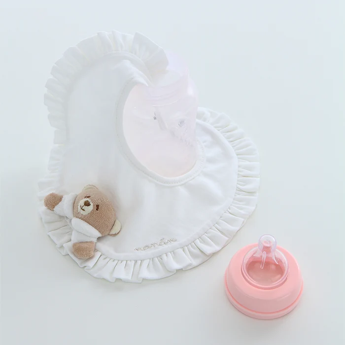 Biberon Con Bavaglino Nanan Tato Rosa