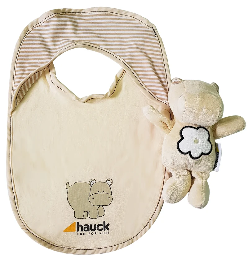 Bavaglino Con Peluche Hauck Hippo