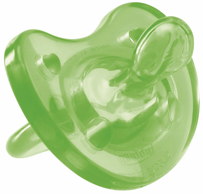 Gommotto Chicco Silicone Physio 6-12m Verde