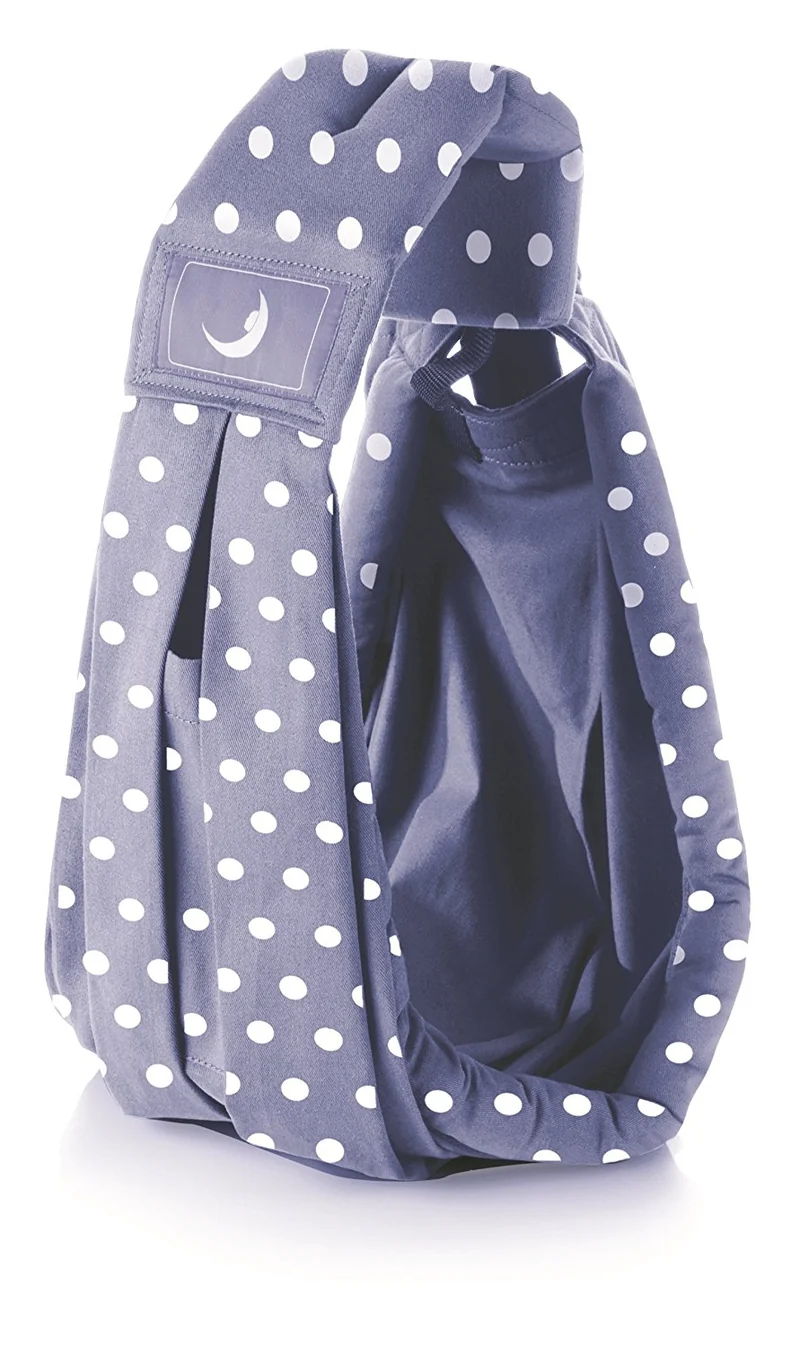 Fascia Porta Bebã¨ Thebabasling Special Edition Polka Blue