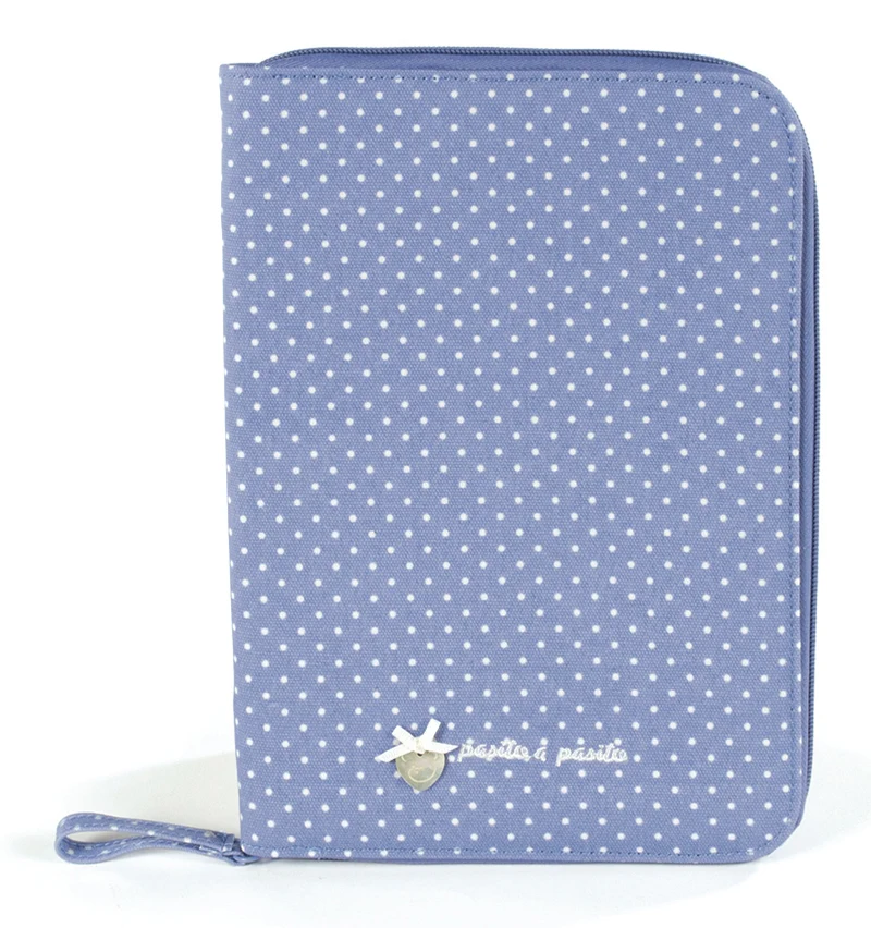 Portadocumenti Pasito A Pasito Sugar Celeste