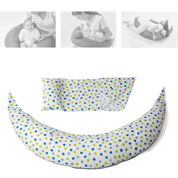 Cuscino Gravidanza E Allattamento Nuvita Dreamwizard Big Dots