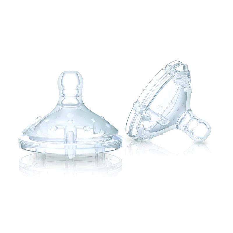 Tettarelle Nuby Softflex Silicone Flusso 1/2/3 2pz
