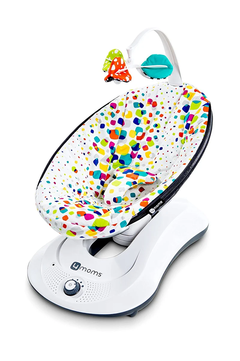 Sdraietta A Dondolo 4moms Rockaroo Multi Color Plush