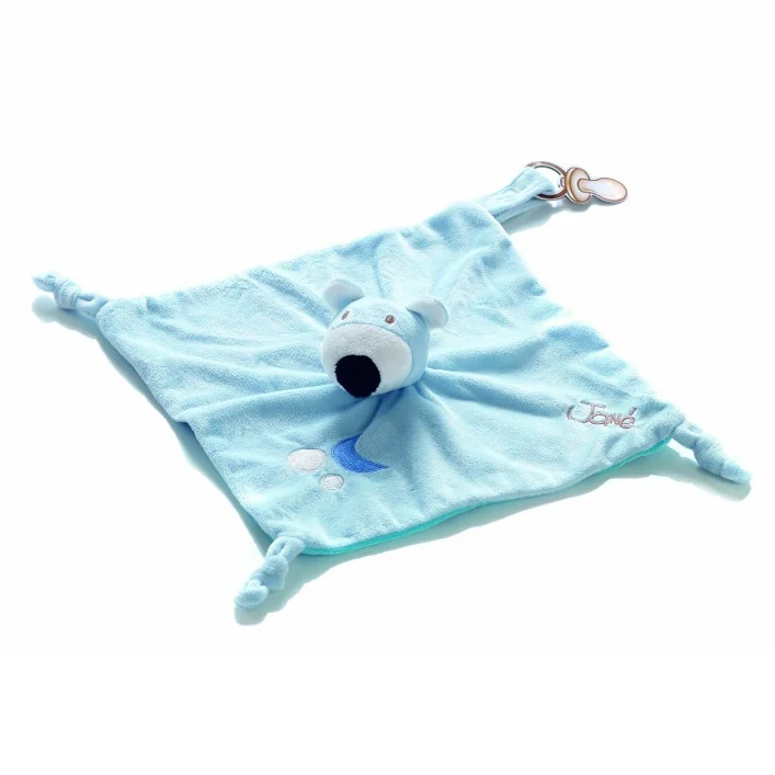 Doudou Janã¨ Con Portaciuccio Topolino Azzurro