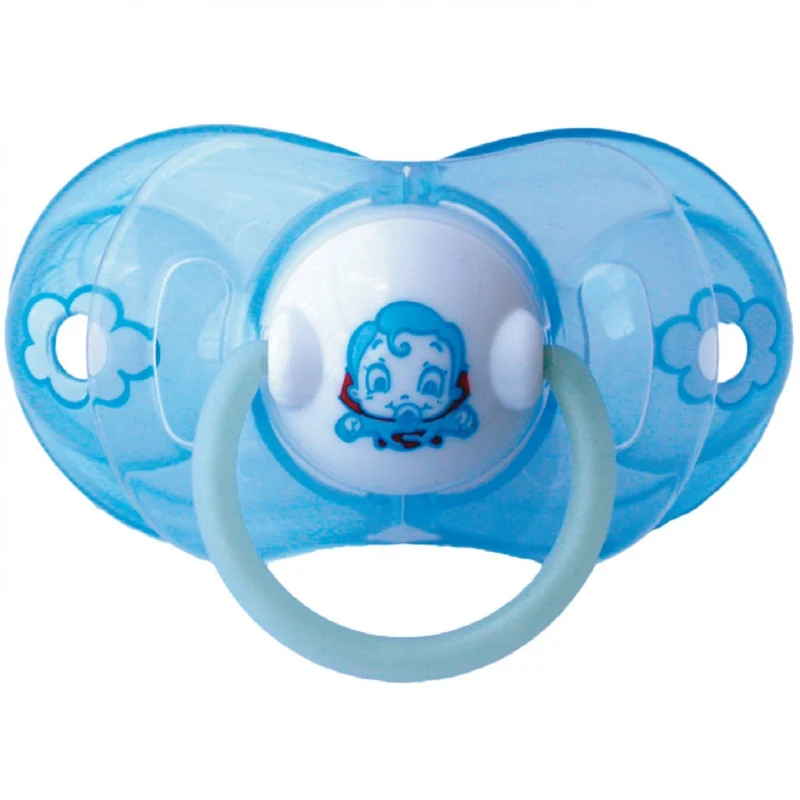 Succhietto Elemed Magic Intelligente Tettarella Anatomica Silicone Mis. 2 Azzurro Baby