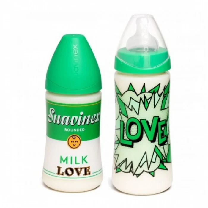 Bipack Biberon Suavinex Arty Baby Verde