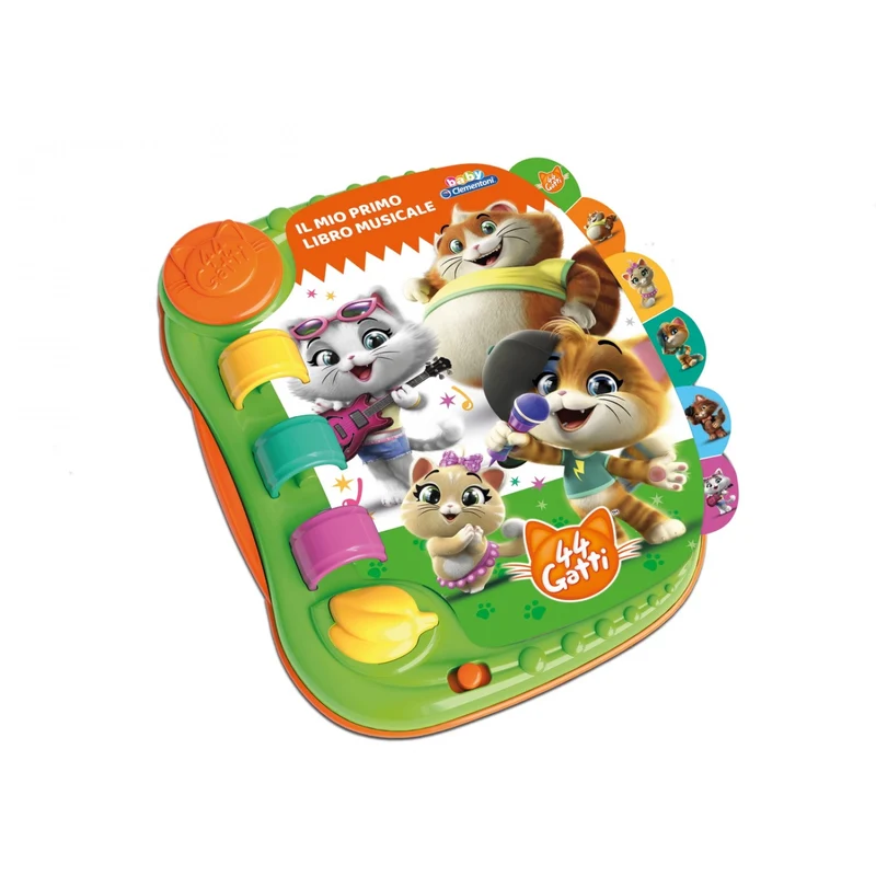 Libro Musicale Clementoni 44 Gatti Canta E Balla