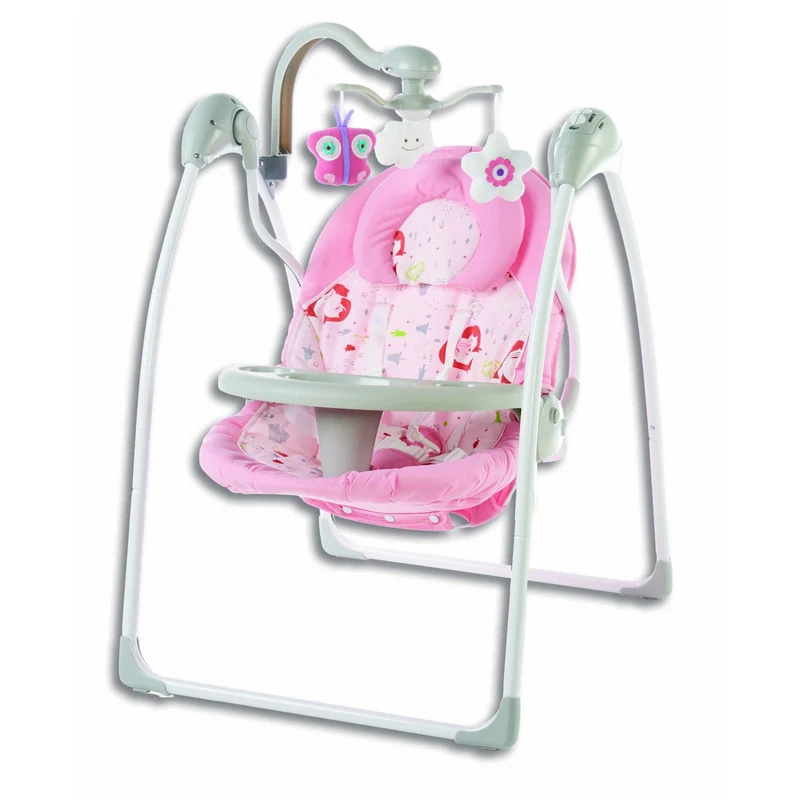 Sdraietta A Dondolo Nunu Ninna Nanna Rosa