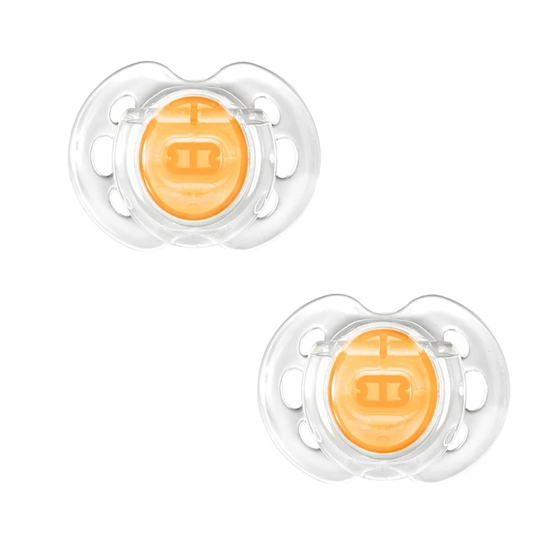 Succhietto Tommee Tippee 2 Pz Air Style 0-6m Arancione