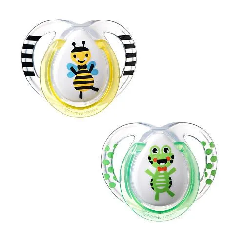 Succhietto Tommee Tippee 2 Pz Fun Style 0-6m Ape