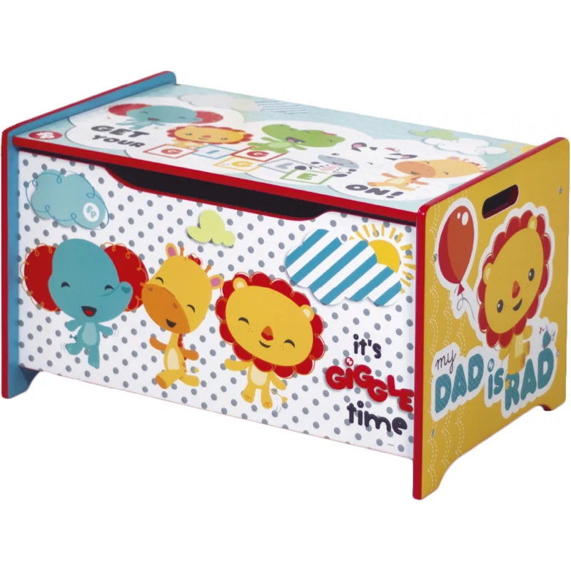 Cassapanca Porta Giochi Fisher Price Outlet Graffiato
