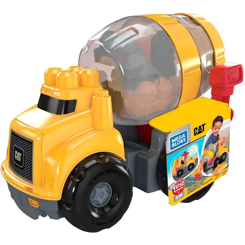 Costruzioni Mega Bloks Cat Camioncino Betoniera