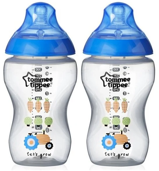 Set 2 Biberon Tommee Tippee 340ml Blu