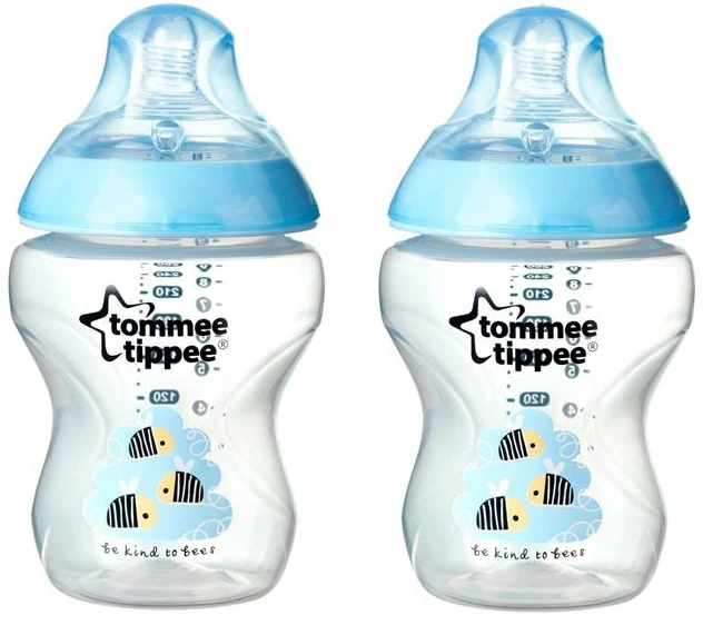 Set 2 Biberon Tommee Tippee 260ml Azzurro