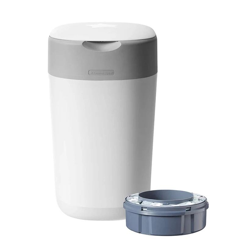 Contenitore Per Pannolini Tommee Tippee Sangenic Twist & Click Bianco
