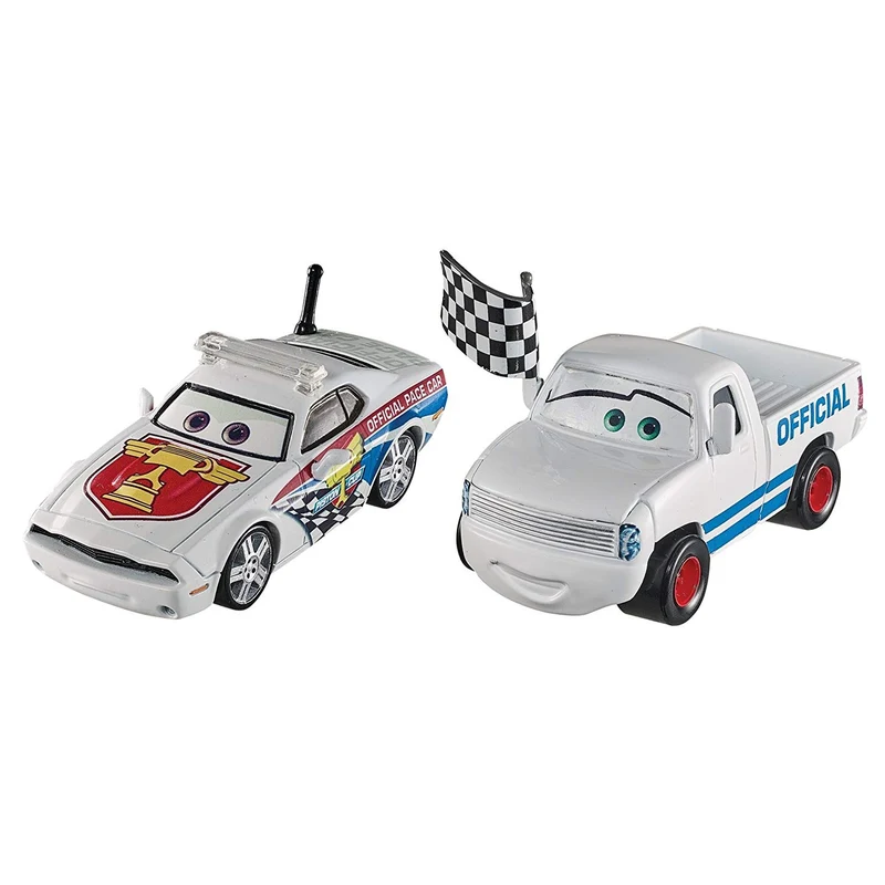 Macchinine Disney Cars Kris Revstopski & Pat Traxson 2 Pz