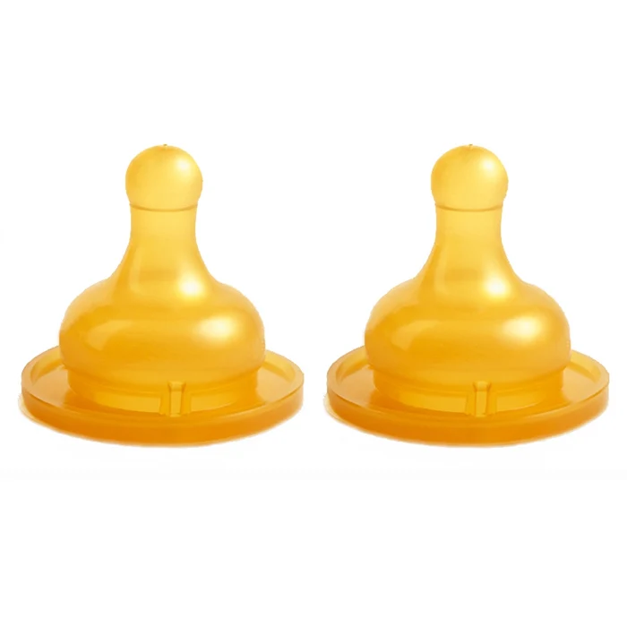 Set 2 Tettarelle Rotonda Suavinex Flusso Regolabile Lattice 0m+