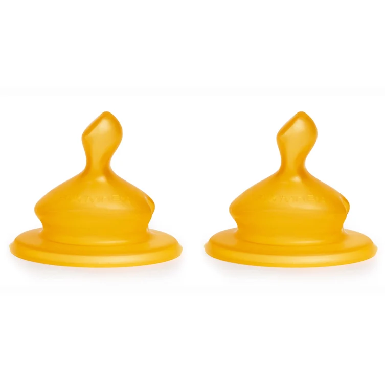 Set 2 Tettarelle Anatomica Suavinex Flusso Medio Lattice 6m+