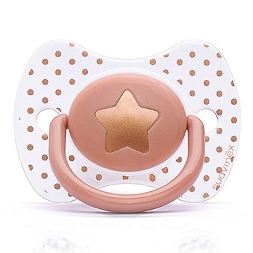 Succhietto Suavinex Fisiologico Silicone 0-4m Haute Couture Stella Cream