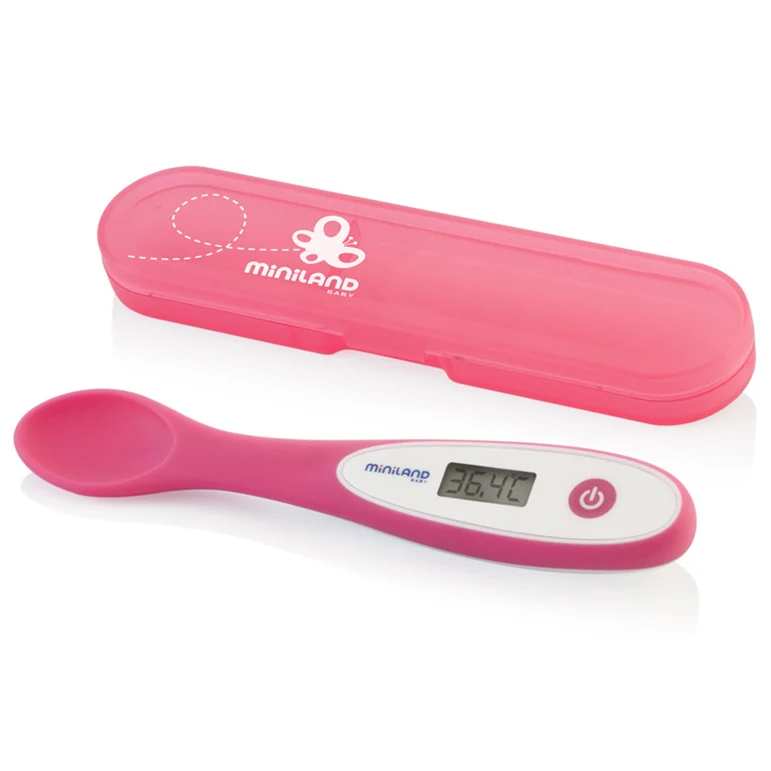 Thermospoon Miniland Cucchiaino Con Termometro Rosa