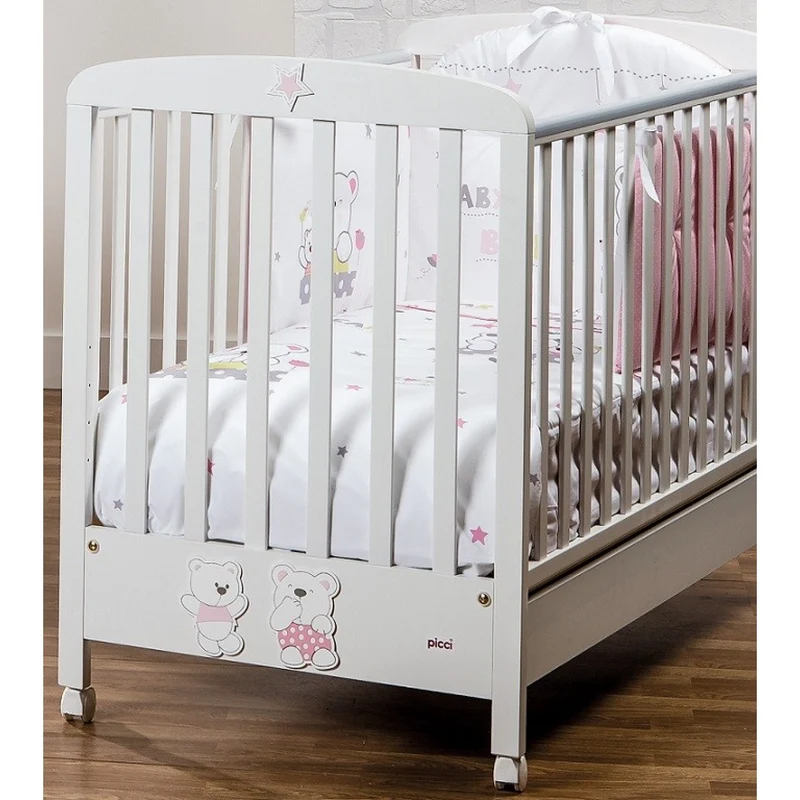 Lettino Picci Mami 84.71 Bianco Rosa