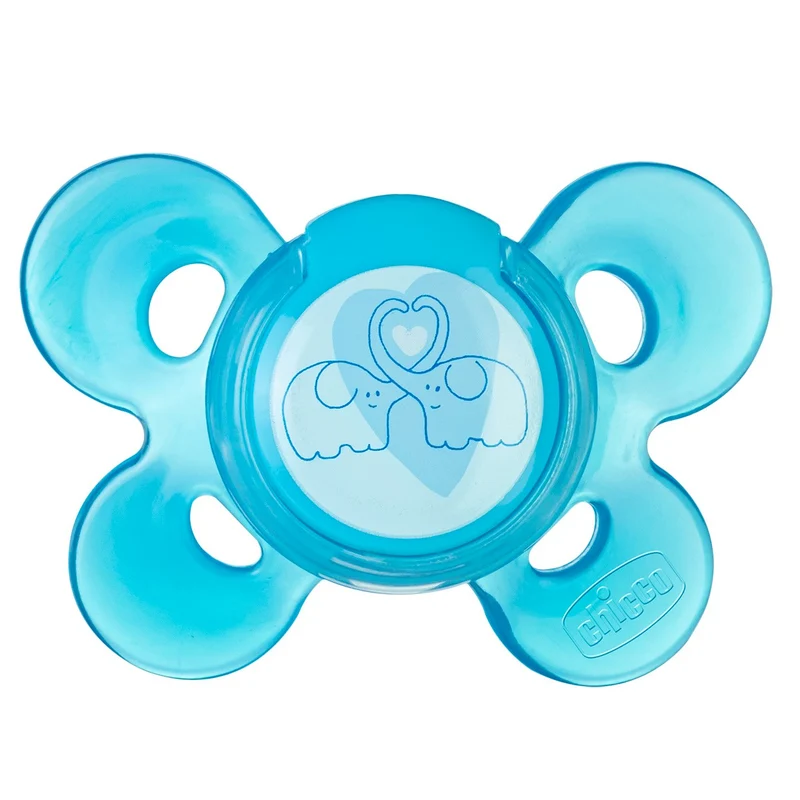 Succhietto Chicco Physio Comfort Silicone Celeste 6-16m