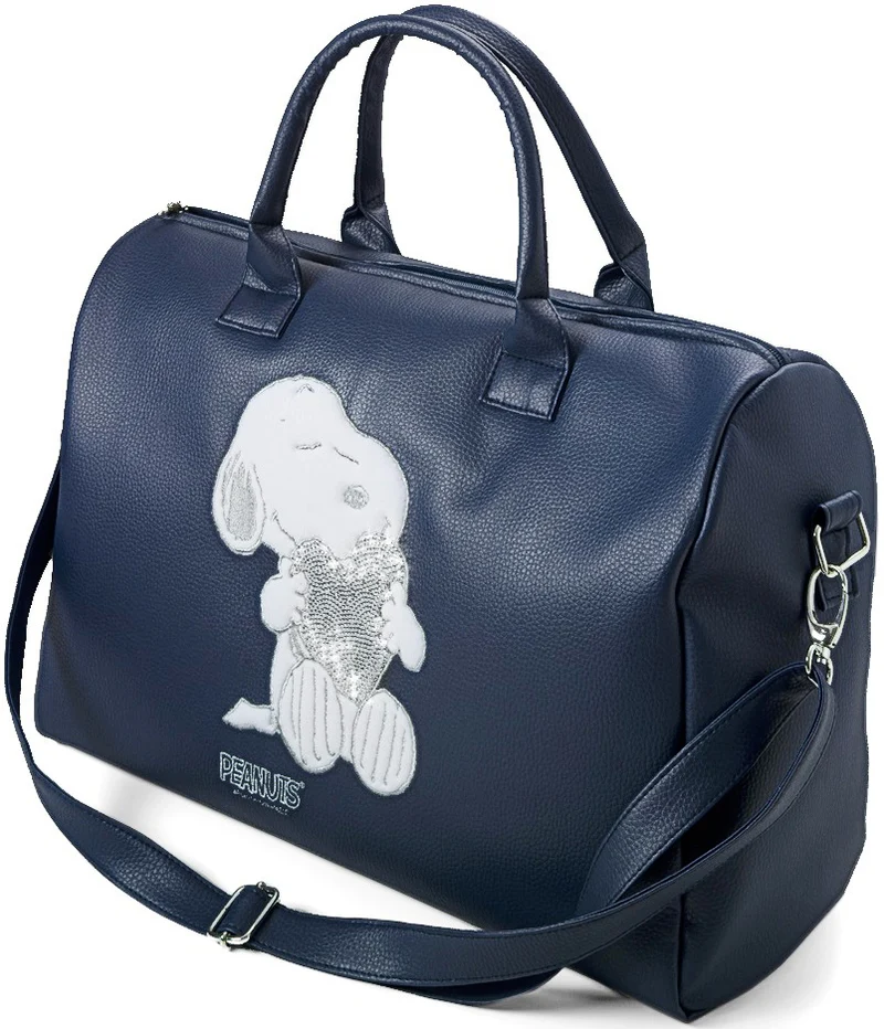 Borsone Mamma Baby Expert Snoopy Blu