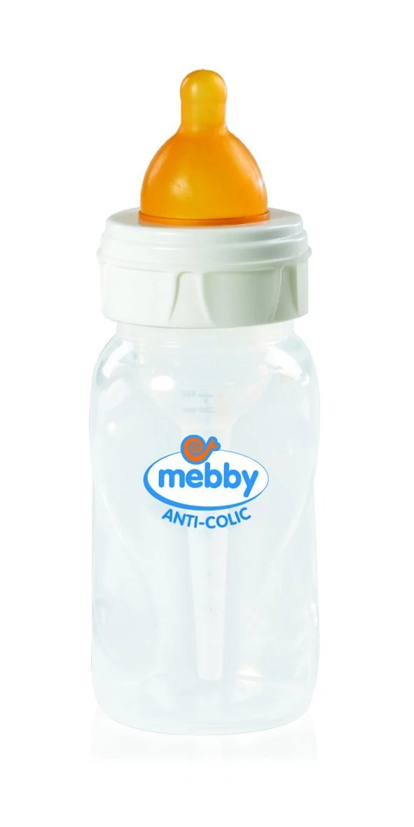 Biberon Anti-Colica Mebby Step 1+2 Caucciã¹ 300 Ml