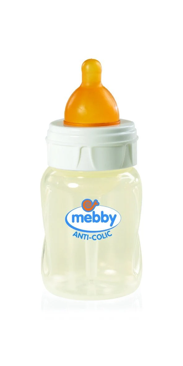 Biberon Anti-Colica Mebby Step 1+2 Caucciã¹ 180 Ml