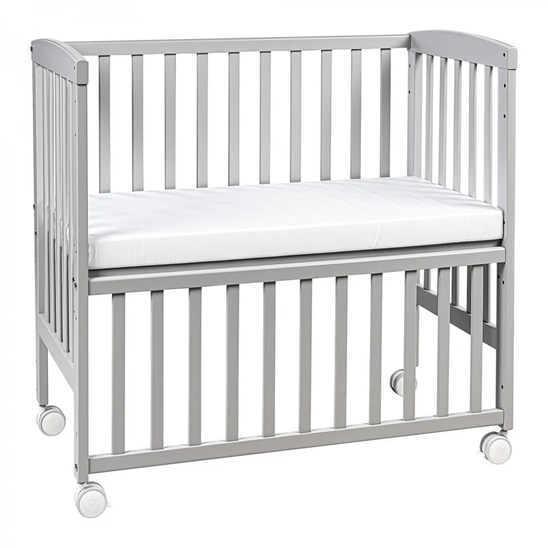 Lettino Culla Co-Sleeping Picci Lella Grigio Con Materasso