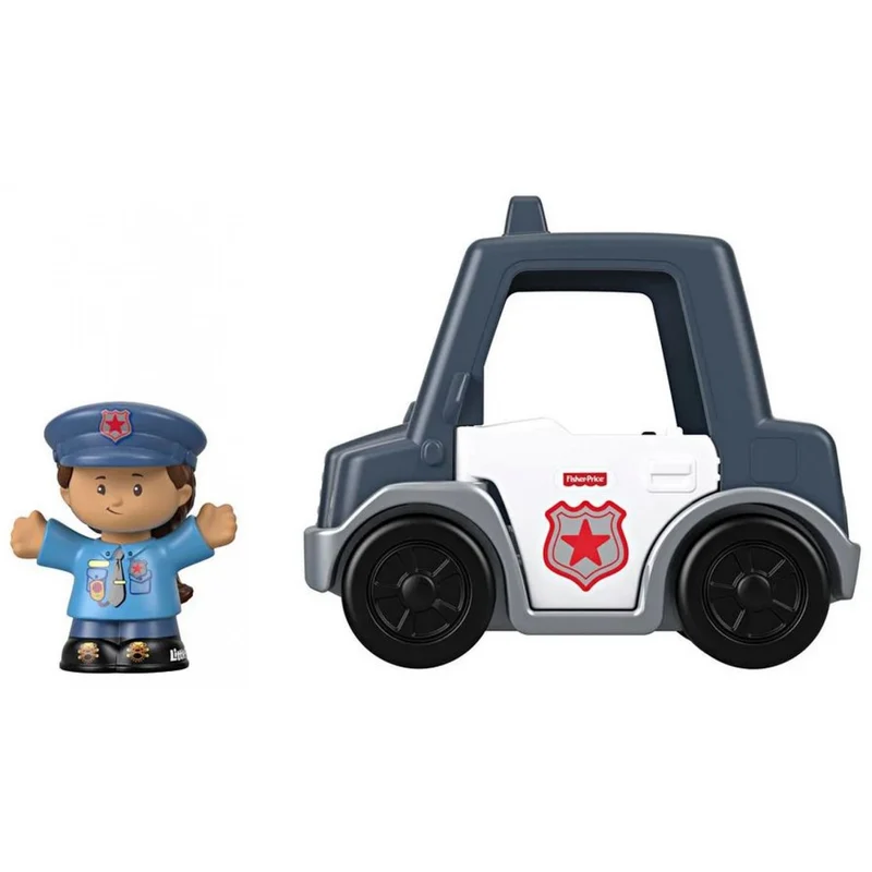 Macchinina Fisher Price Little People Volante Della Polizia