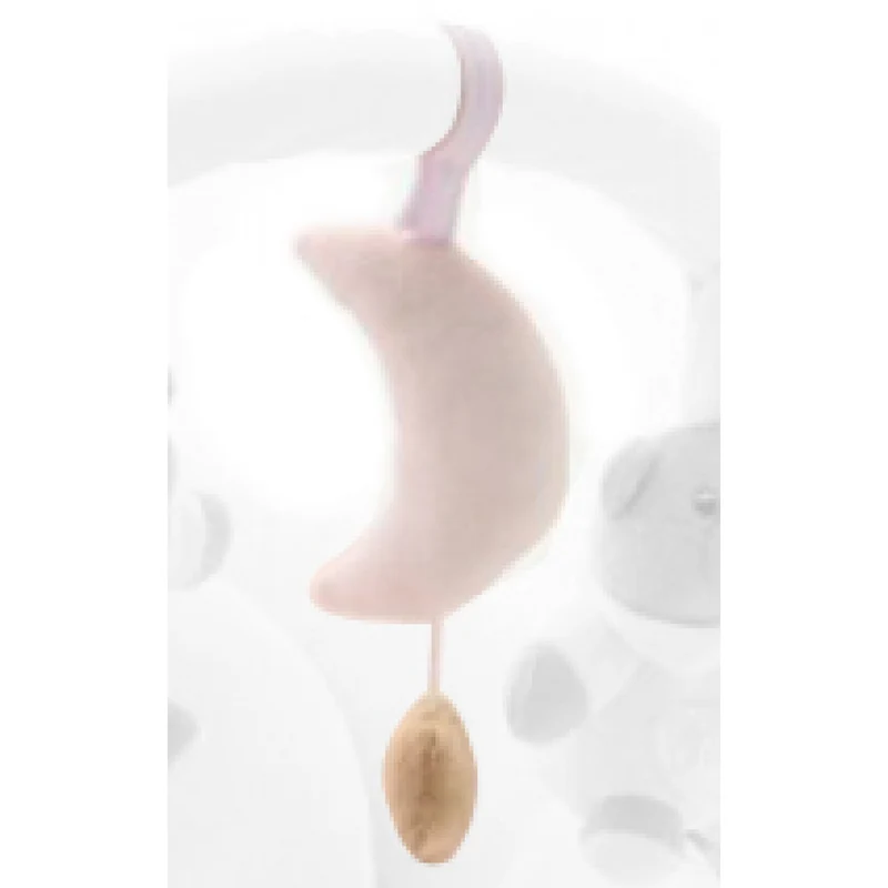 Peluche Pendente Nanan Luna Per Sdraietta Puccio Rosa