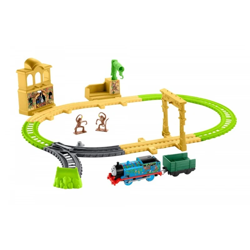 Pista Fisher Price Trenino Thomas Palazzo Delle Scimmie