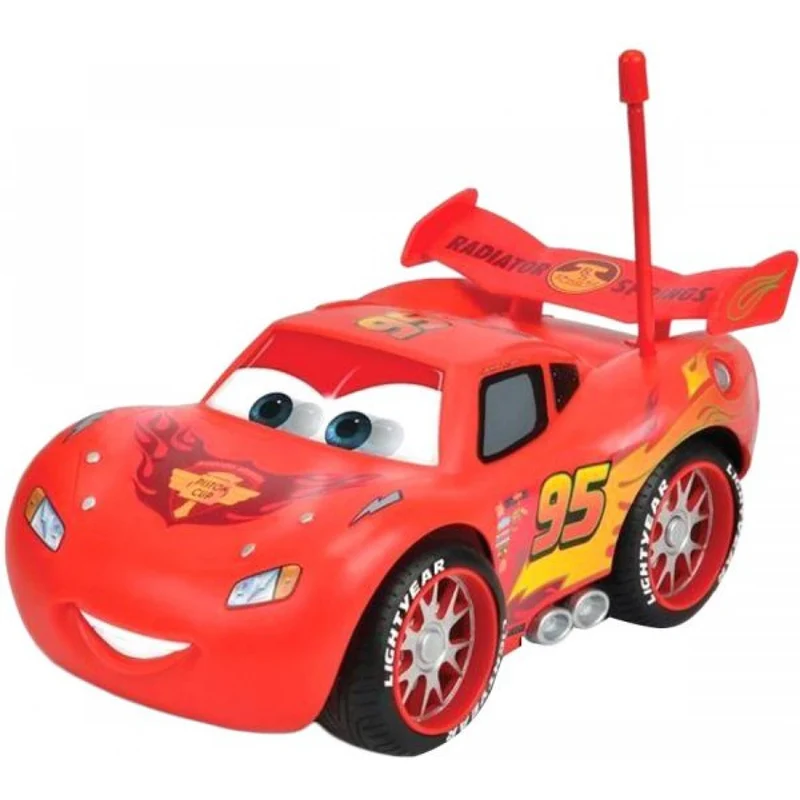 Macchina Radiocomandata Disney Cars Junior Saetta Mcqueen