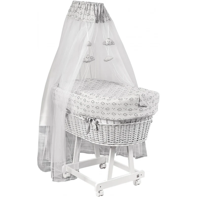 Culla Picci Con Velo Space Grigio