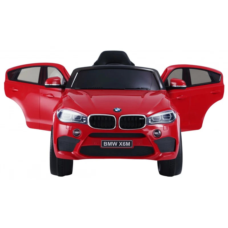 Auto Elettrica Biker Toys Bmw X6 Rosso Con Telecomando