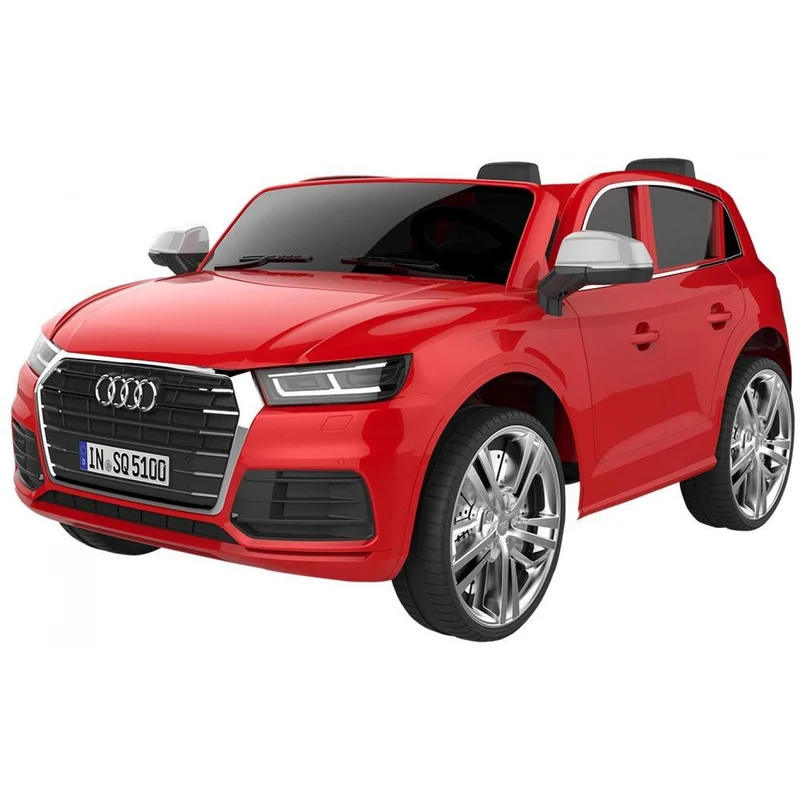 Auto Elettrica Biker Toys Audi Q5 Rosso Con Telecomando