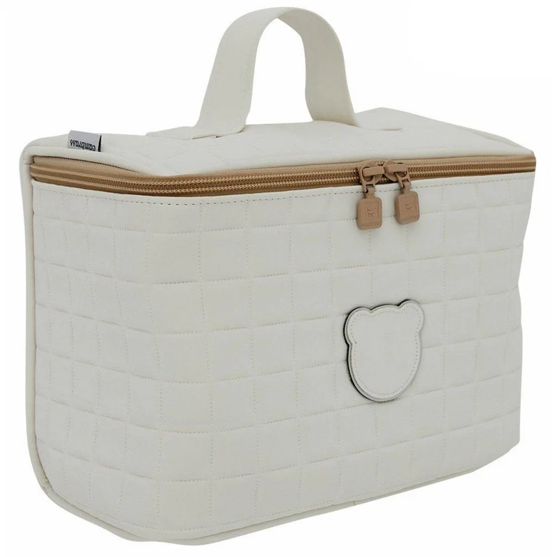 Beauty Case Cambrass Gofre Beige