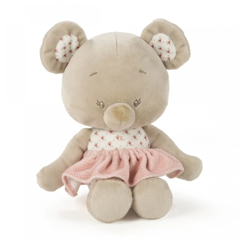 Peluche Pasito A Pasito Mousy Rosa