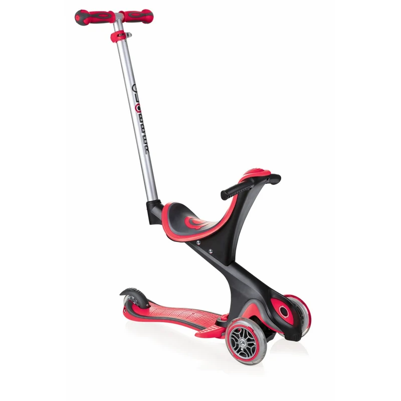 Monopattino Globber Evo Comfort 5 In 1 Rosso