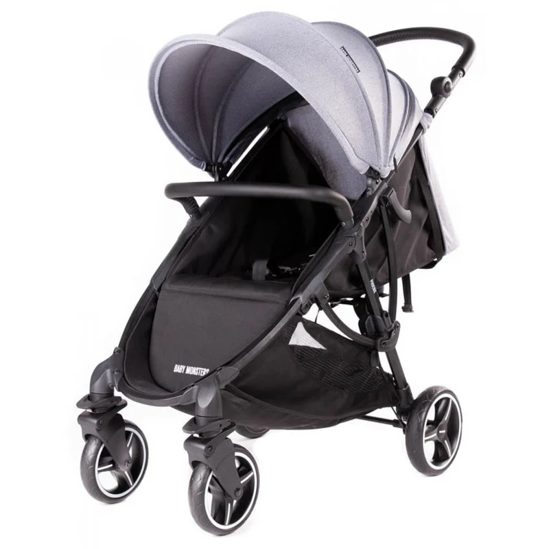 Passeggino Baby Monsters Phoenix Heather Grey