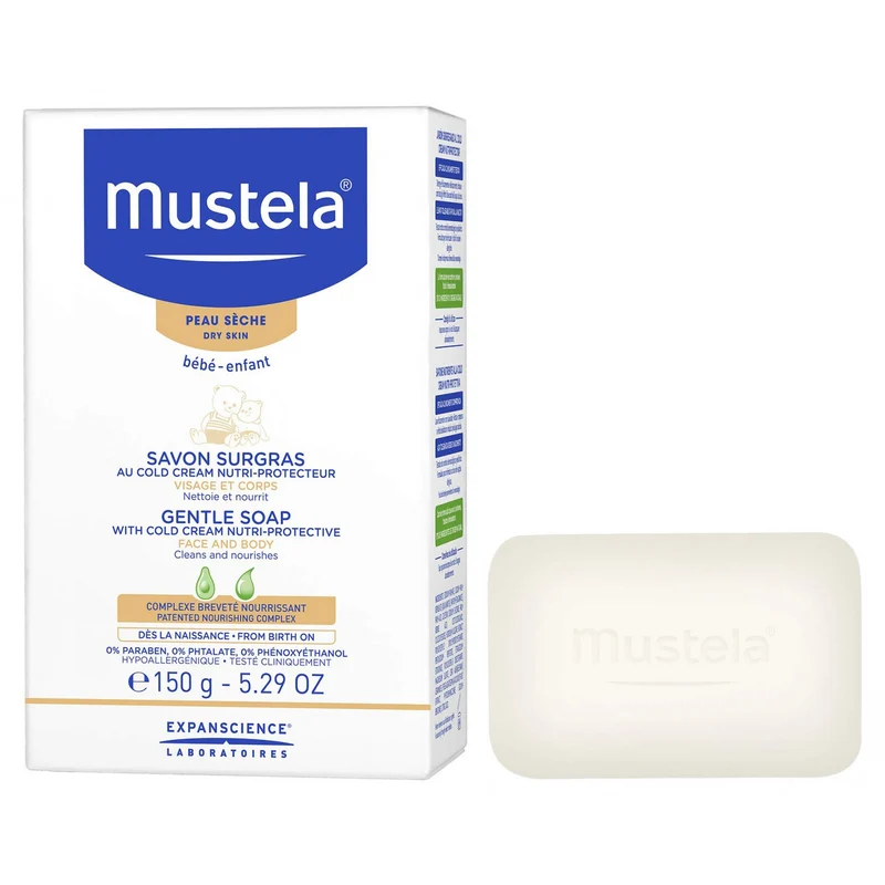 Saponetta Mustela Alla Cold Cream Per Pelli Secche 150 Gr